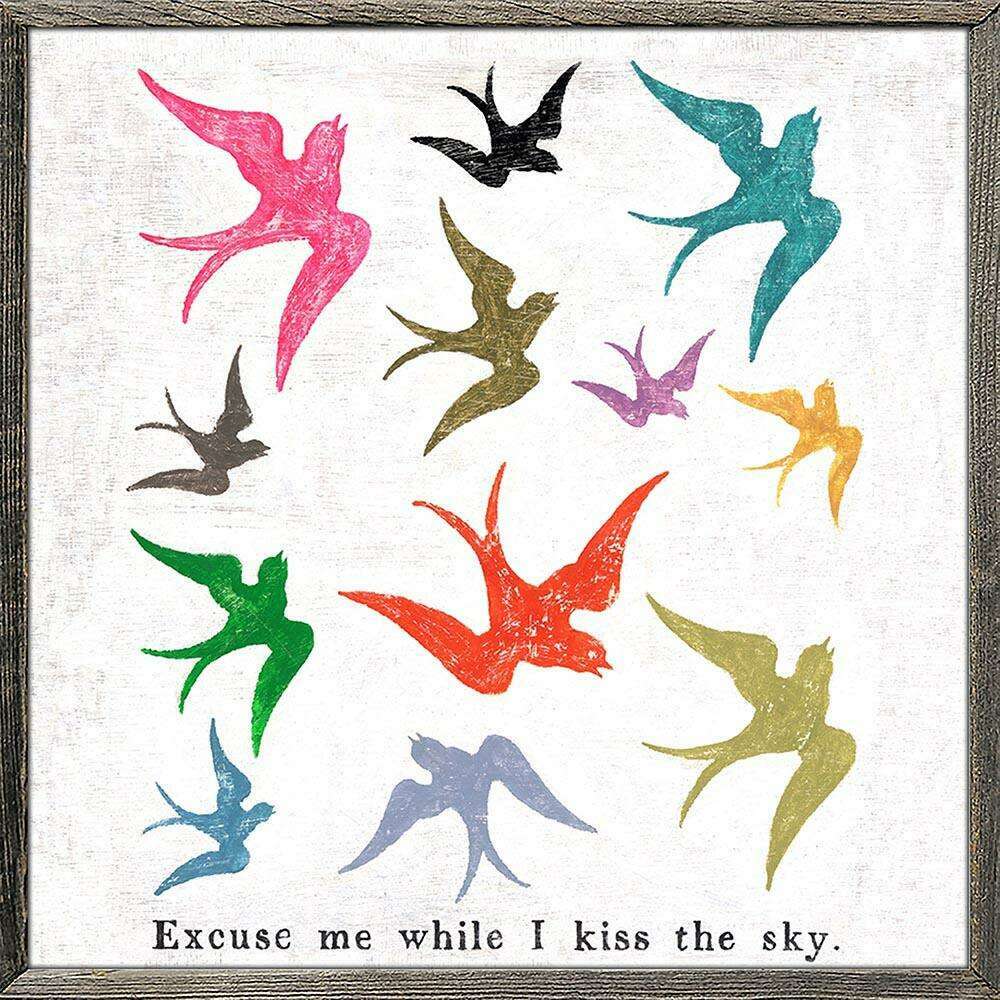 "Excuse Me While I Kiss The Sky" Art Print - Quirks!
