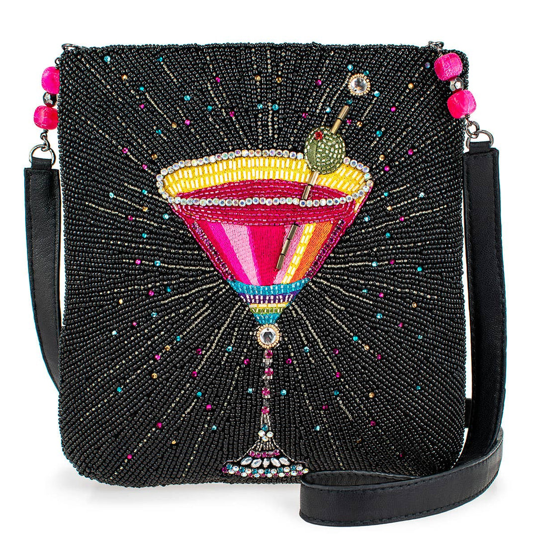 Up and Up Martini Crossbody Handbag by Mary Frances