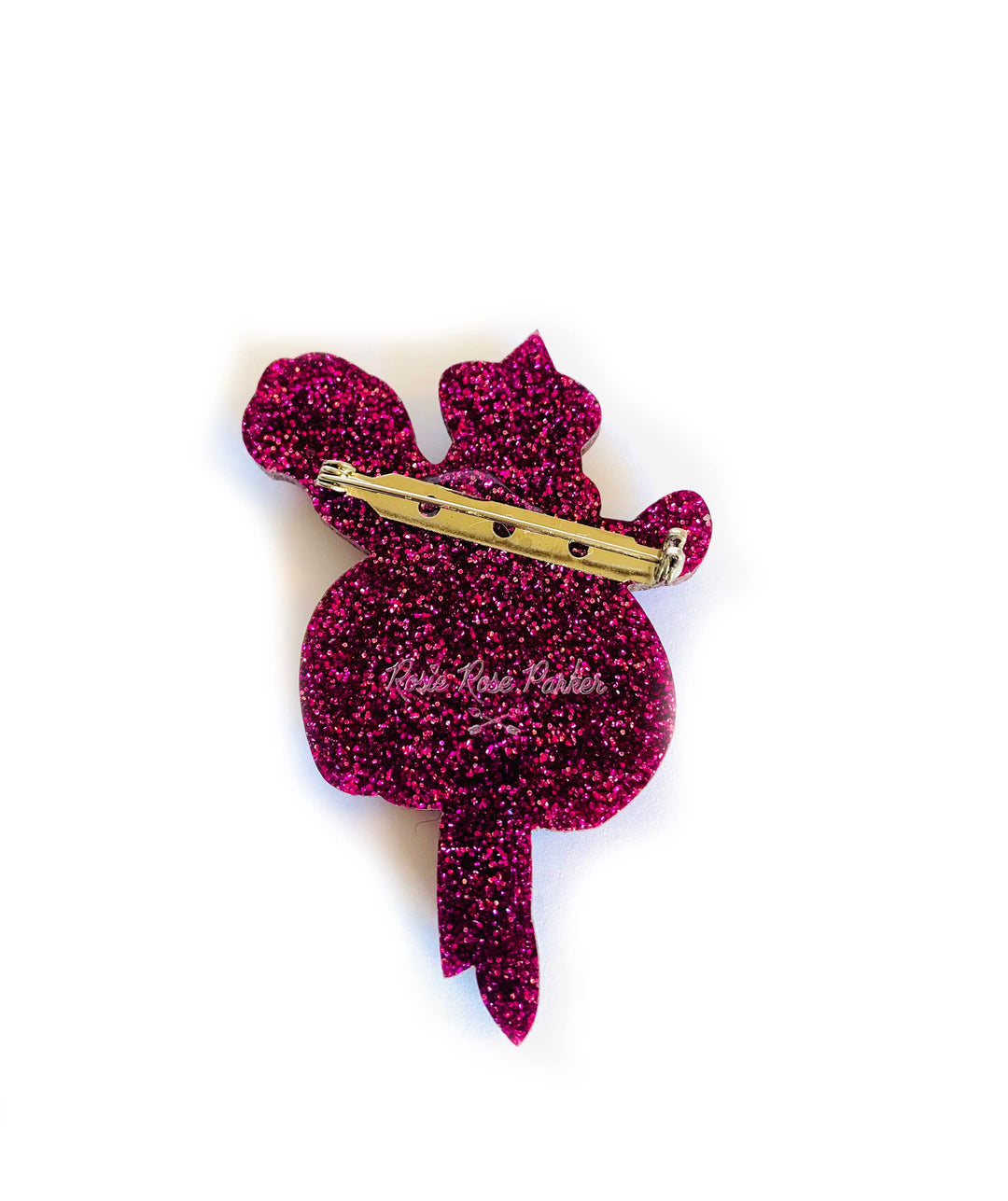 Pumpkin Fairy Brooch by Rosie Rose Parker