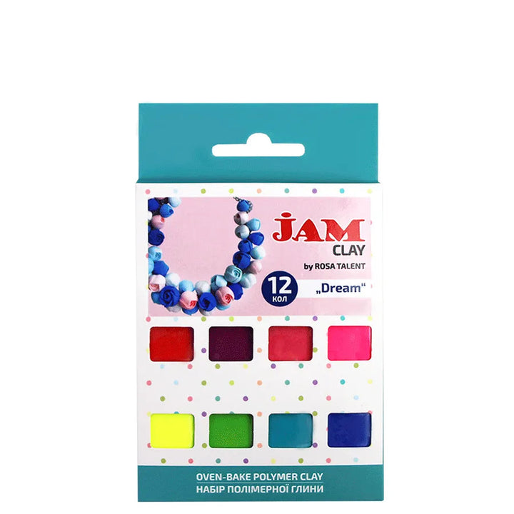 Rosa Talent Dream - Polymer Clay Set. 12*0.04 lb. Jam Clay.