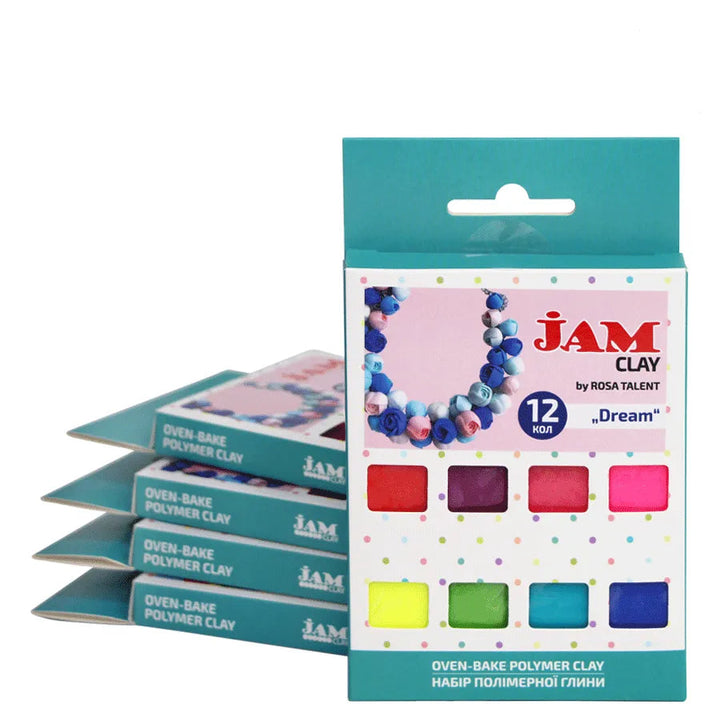 Rosa Talent Dream - Polymer Clay Set. 12*0.04 lb. Jam Clay.