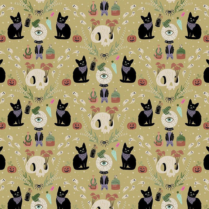 Elizabeth Dress in Mystical Cats