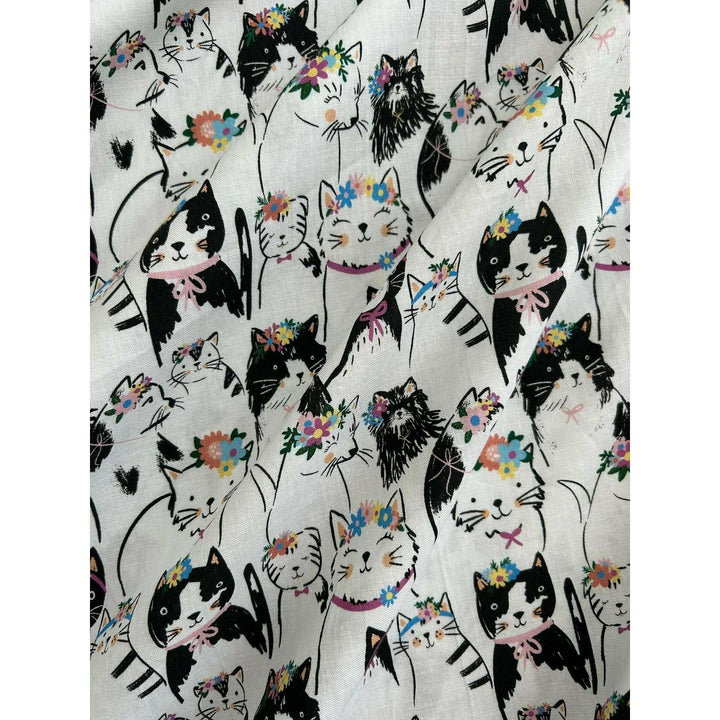 Fabulous Felines Vintage Dress