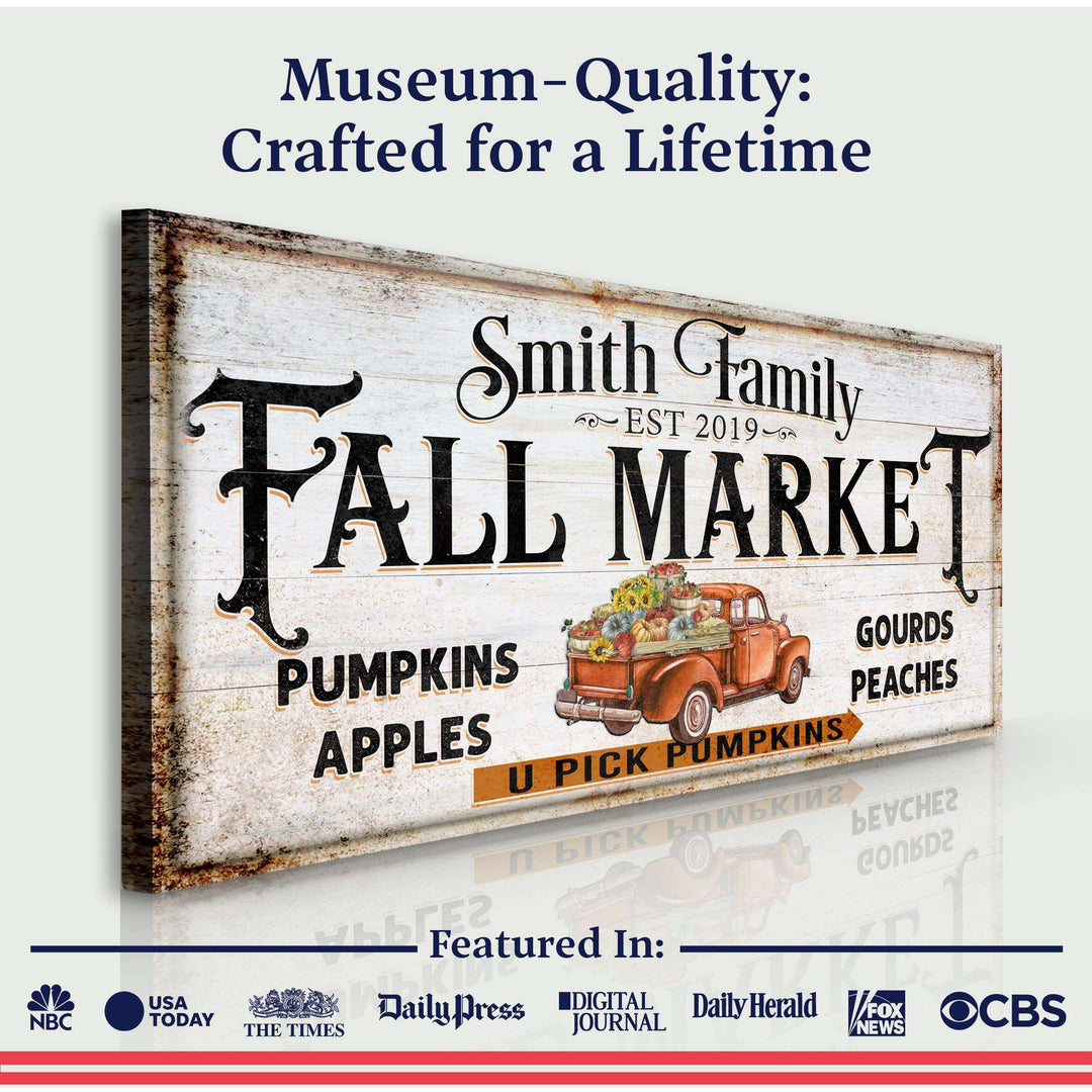 Fall Market Pumpkin Patch Sign