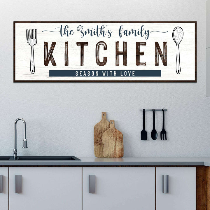 Family Kitchen Sign IV