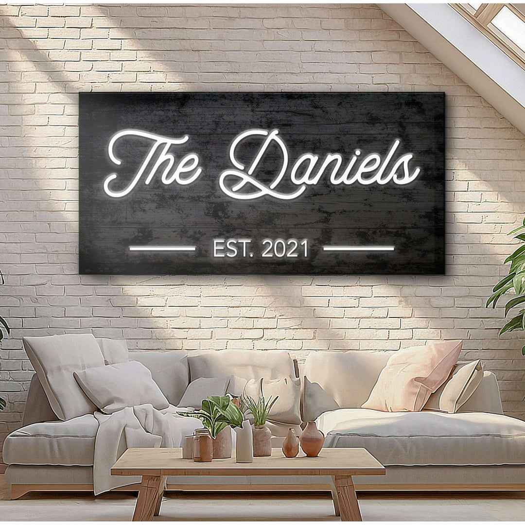 Family Name Sign V