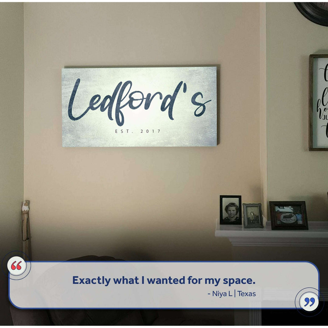 Family Name Sign V