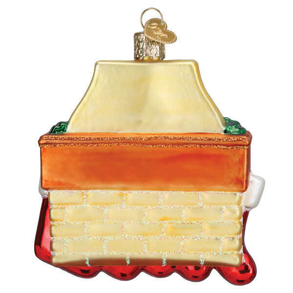Old World Christmas Family of 5 Stockings Blown Glass Ornament