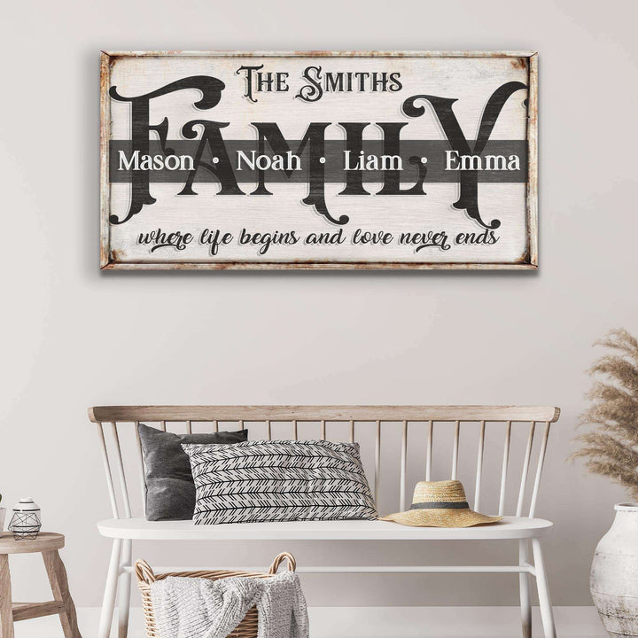 Family Sign XXIII