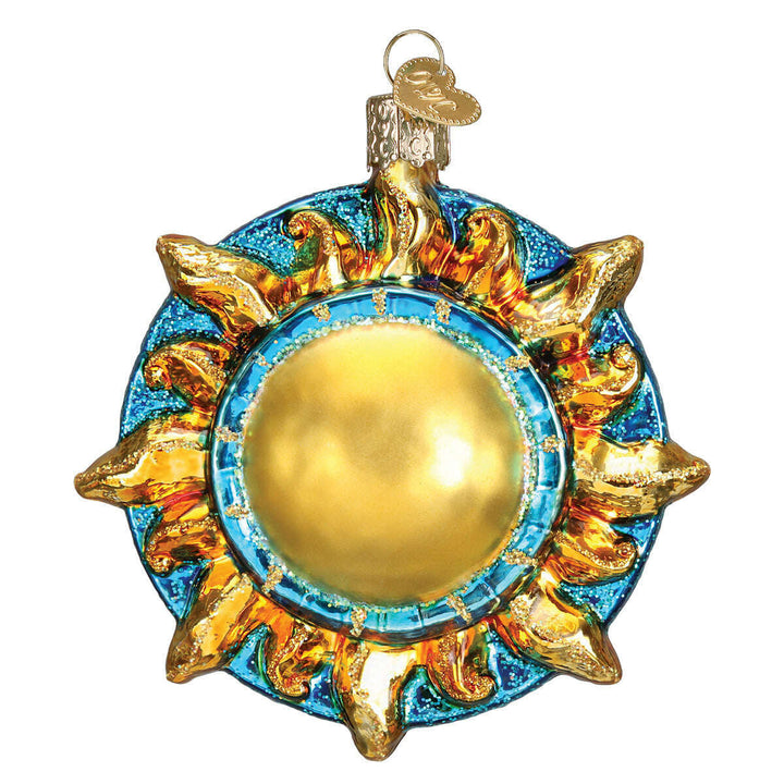 Old World Christmas Fanciful Sun Blown Glass Ornament