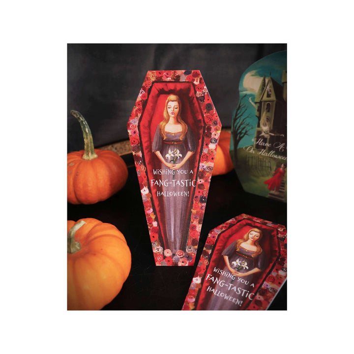 Fang-tastic Halloween Die Cut Card