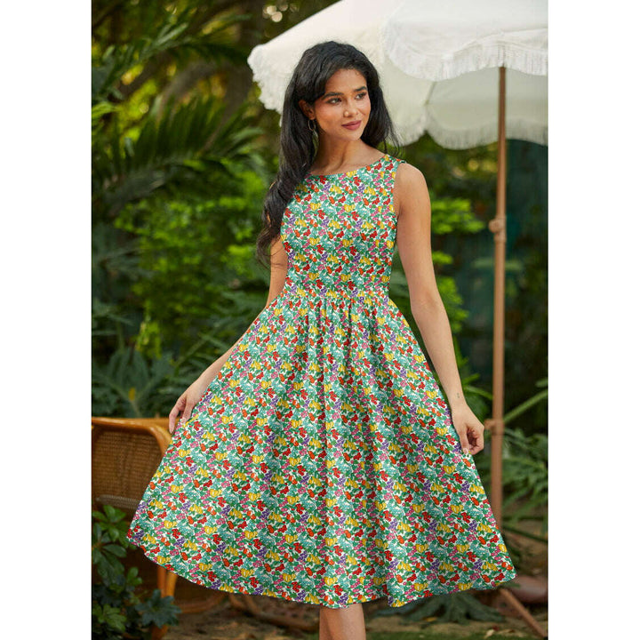 Farmer's Market Midi Dress
