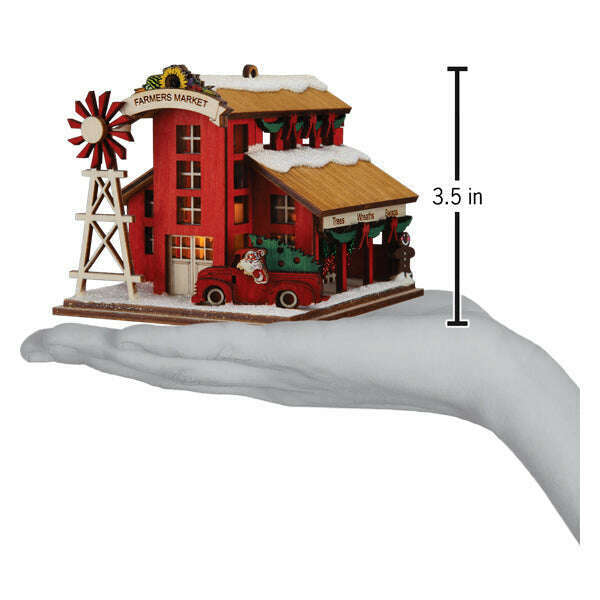 Old World Christmas Farmer's Market Light-Up Ornament