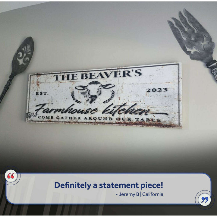 Farmhouse Kitchen Sign