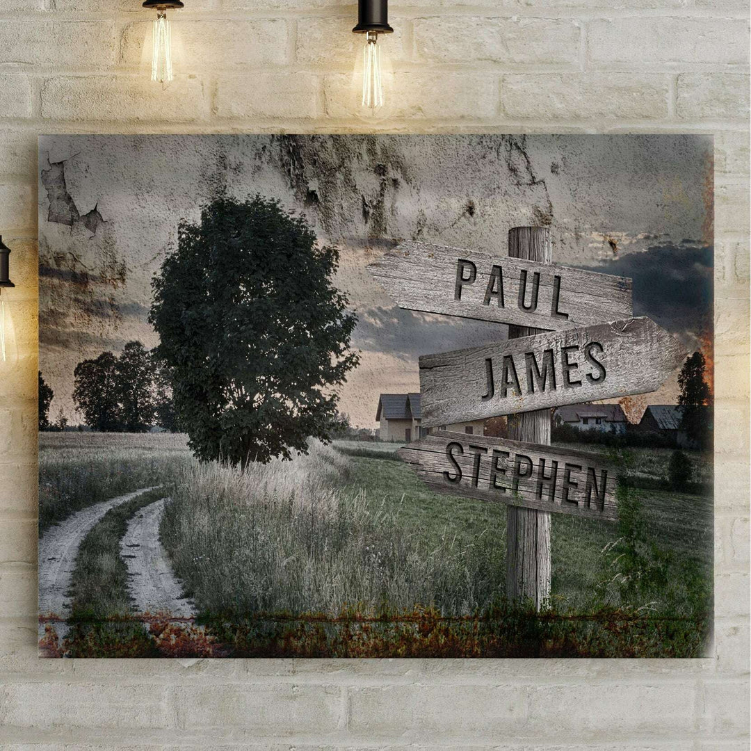 Farmhouse Name Sign