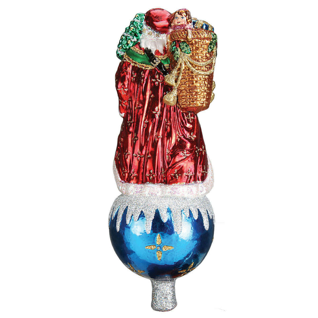 Old World Christmas Father Christmas Tree Top