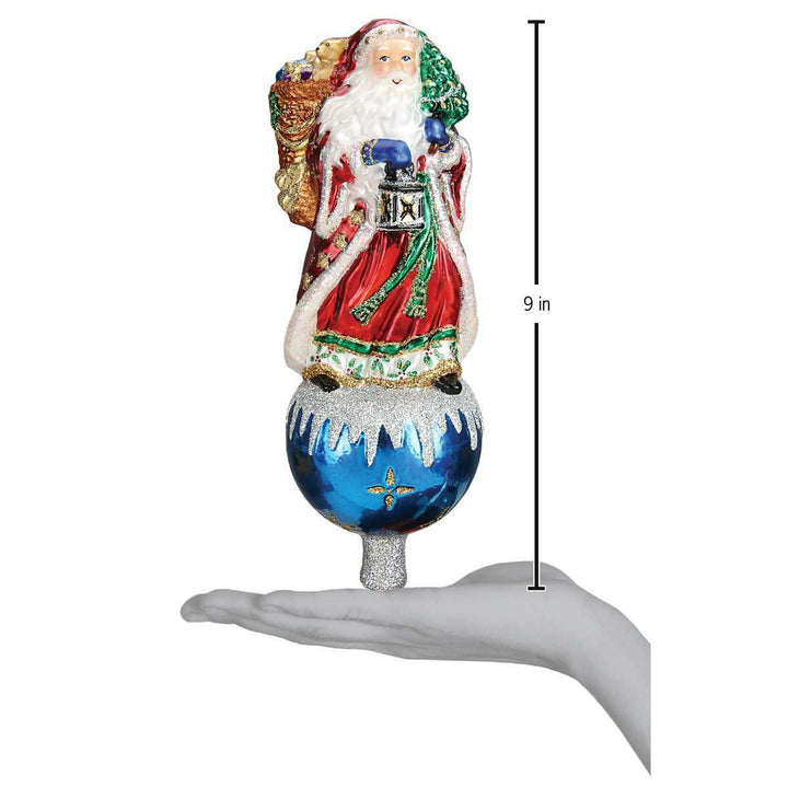 Old World Christmas Father Christmas Tree Top