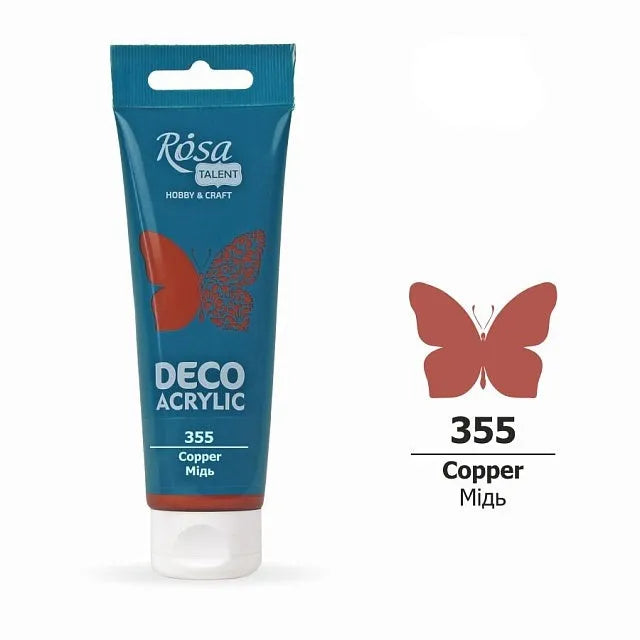 Rosa Talent Acrylic for Decor. (355) Copper. Metallic. 2.54 oz.