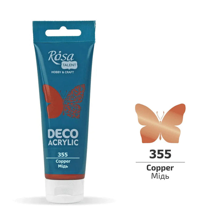 Rosa Talent Acrylic for Decor. (355) Copper. Metallic. 2.54 oz.