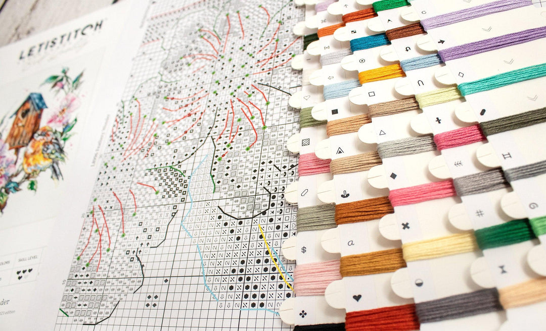 Feathery Wonder L8996 Counted Cross Stitch Kit