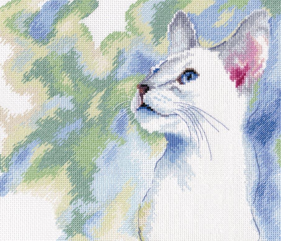 Feline grace M553 Counted Cross Stitch Kit