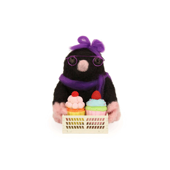 Felting Kit - Busy Mrs Mole Needle Felt Kit