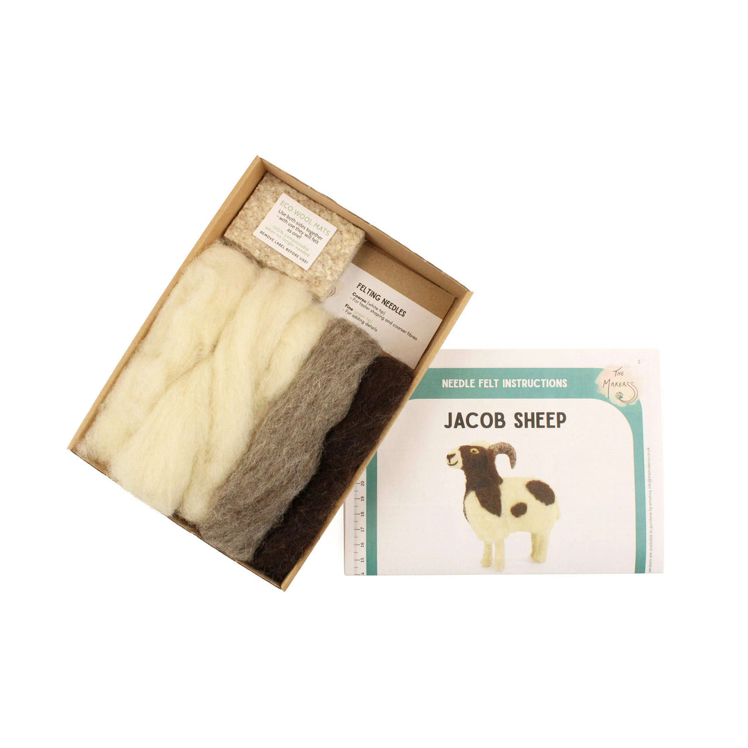 Felting Kit - Jacob Sheep Needle Felt Kit