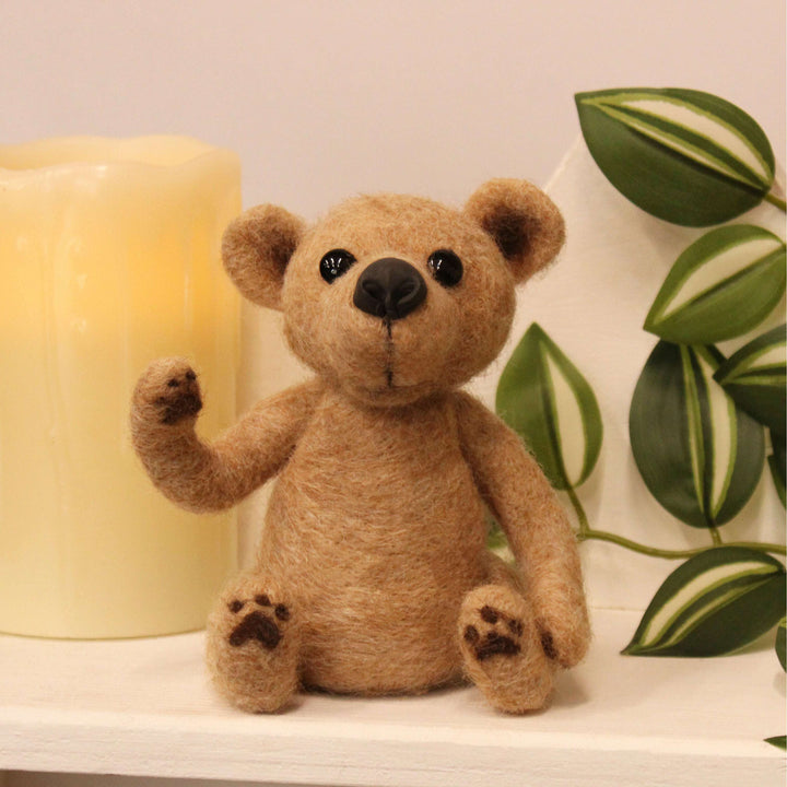 Felting Kit - Little Jointed Bear Needle Felt Kit