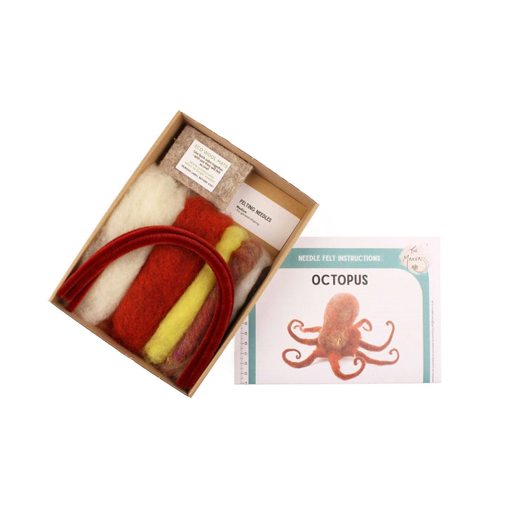 Felting Kit - Octopus Needle Felt Kit