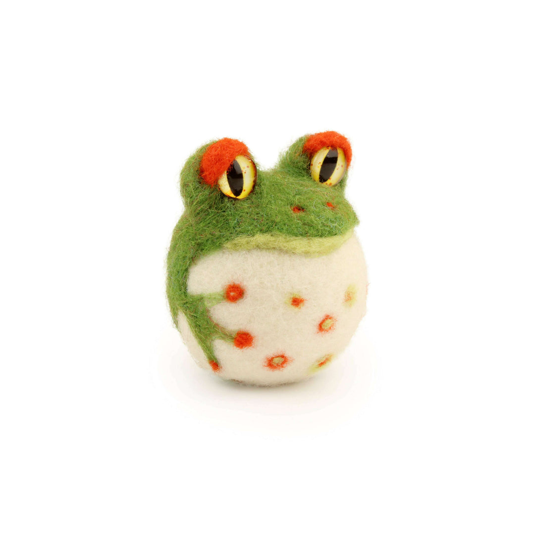 Felting Kit - Round Frog Needle Felt Kit