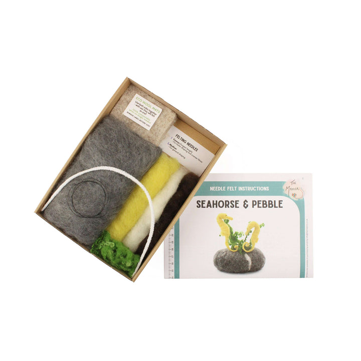 Felting Kit -  Seahorse Needle Felting Kit