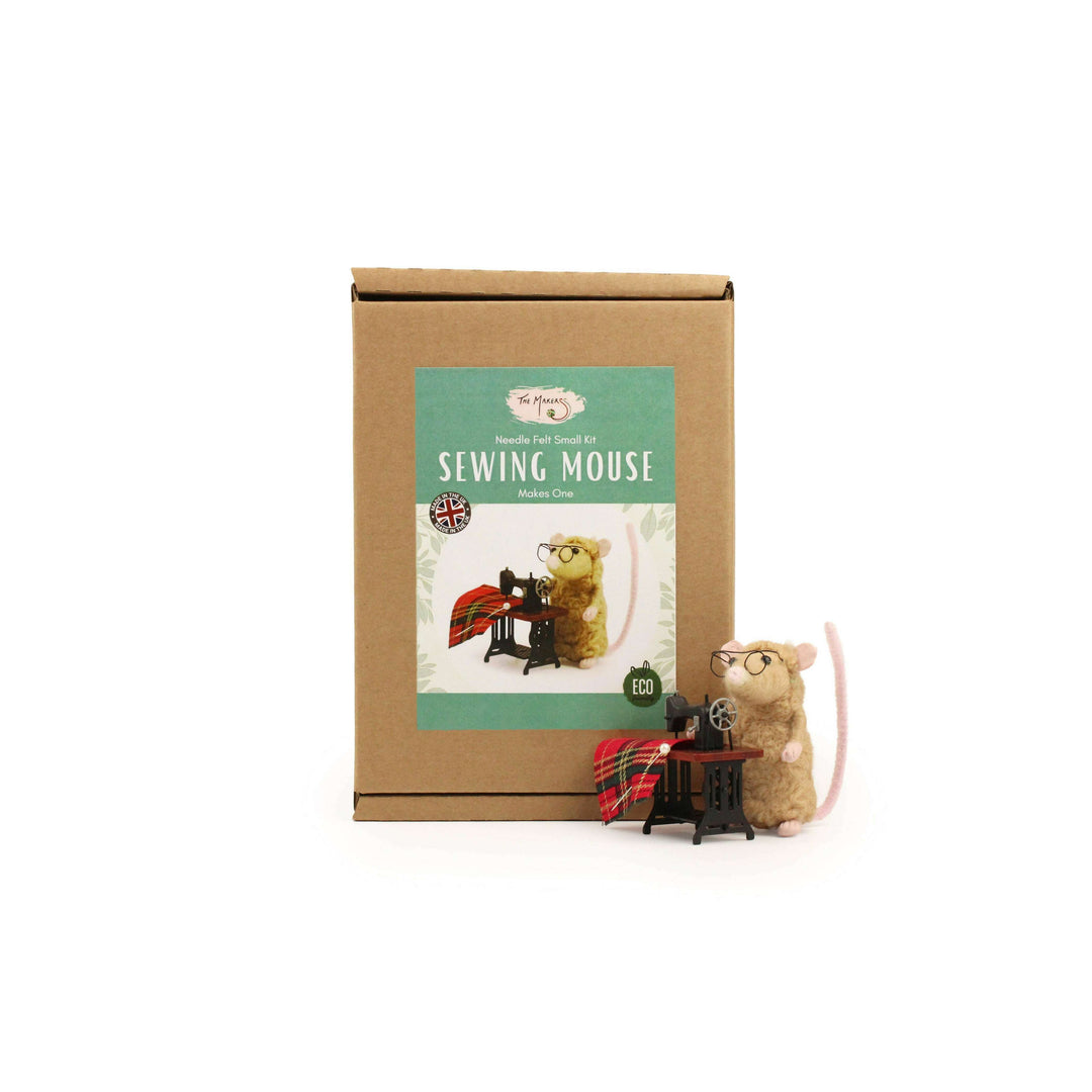 Felting Kit - Sewing Mouse Needle Felt Kit