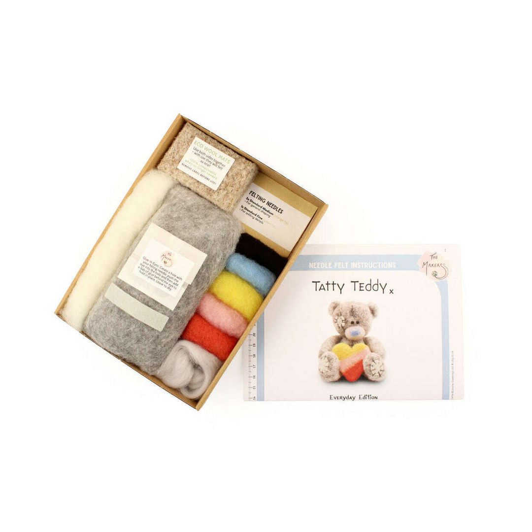 Felting Kit - Tatty Teddy Everyday Needle Felt Kit