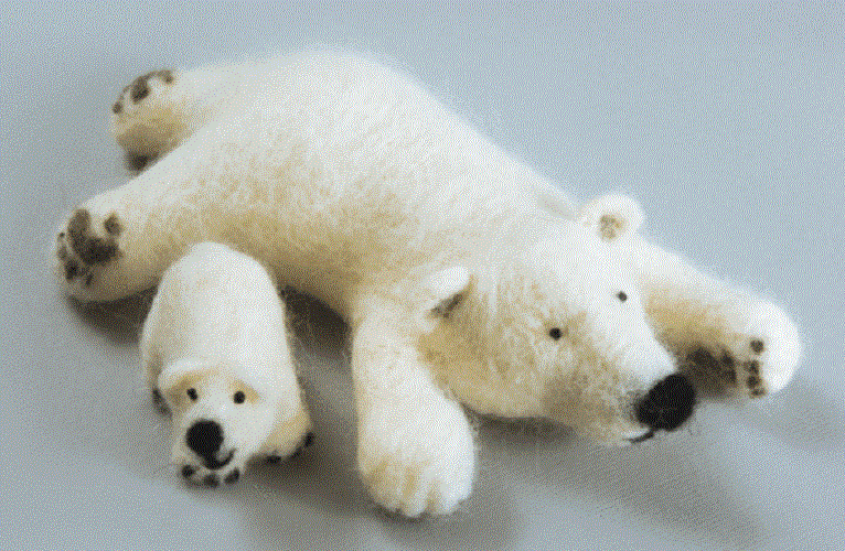 Felting kit North inhabitants V-125C
