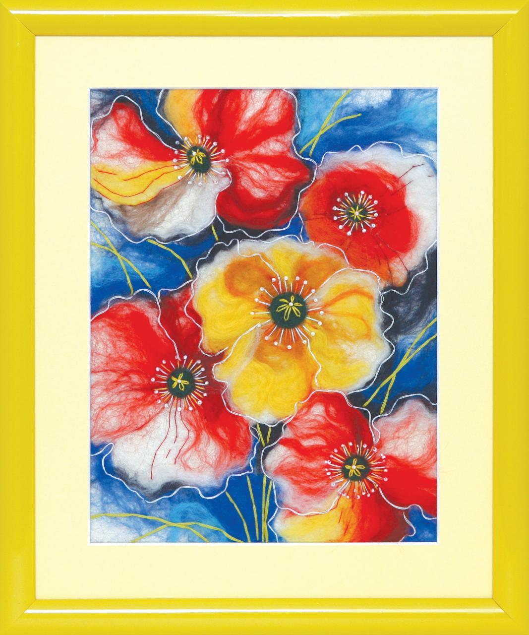 Felting kit V-204C "Colors of summer"