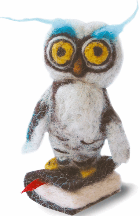 Felting kit Wise owl V-23C
