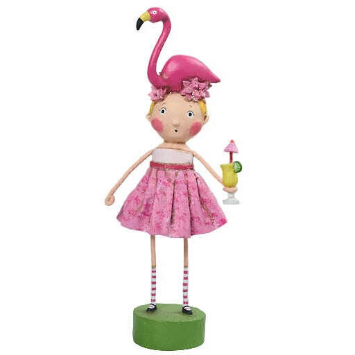 Fia Flamingo Figurine by Lori Mitchell *NEW FOR 2026*