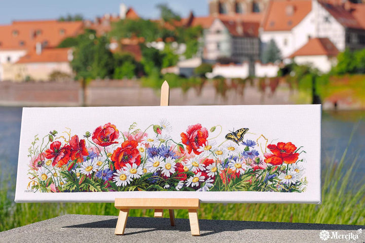 Field Beauties K-163 Counted Cross-Stitch Kit