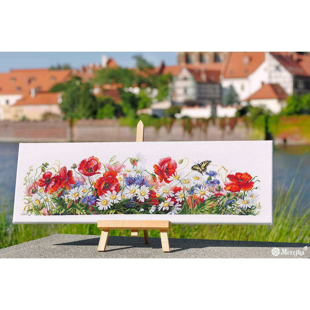 Field Beauties K-163 Counted Cross-Stitch Kit
