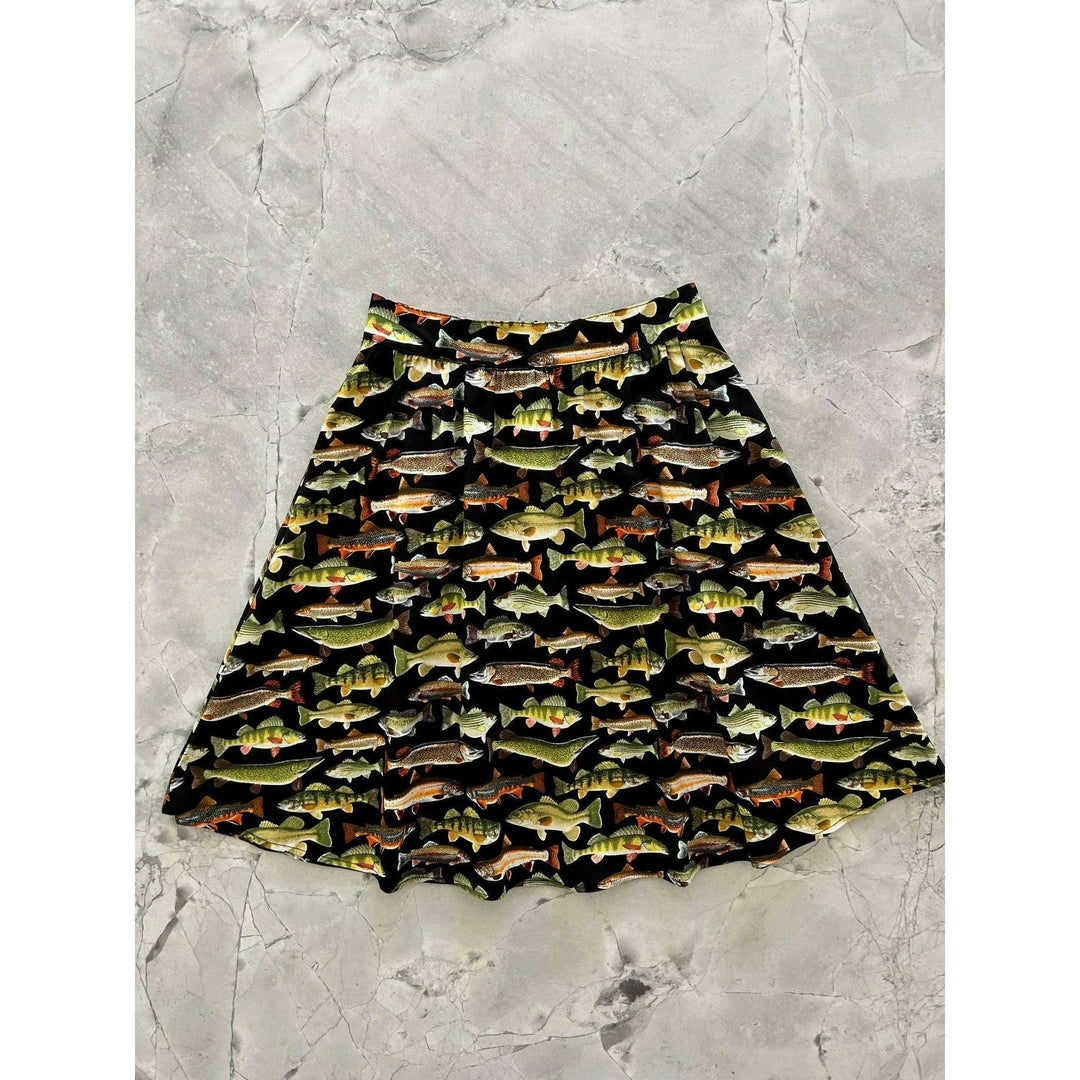 Fish A-line Skirt
