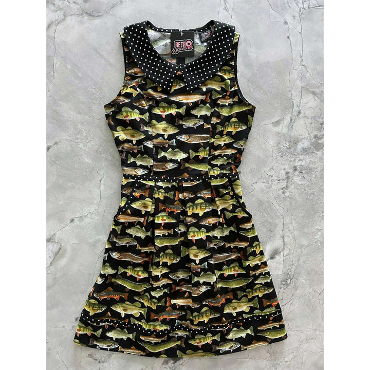 Fish Collared Dress
