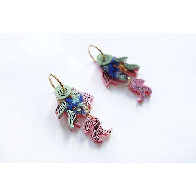 Fish Earrings by Laliblue - Quirks!