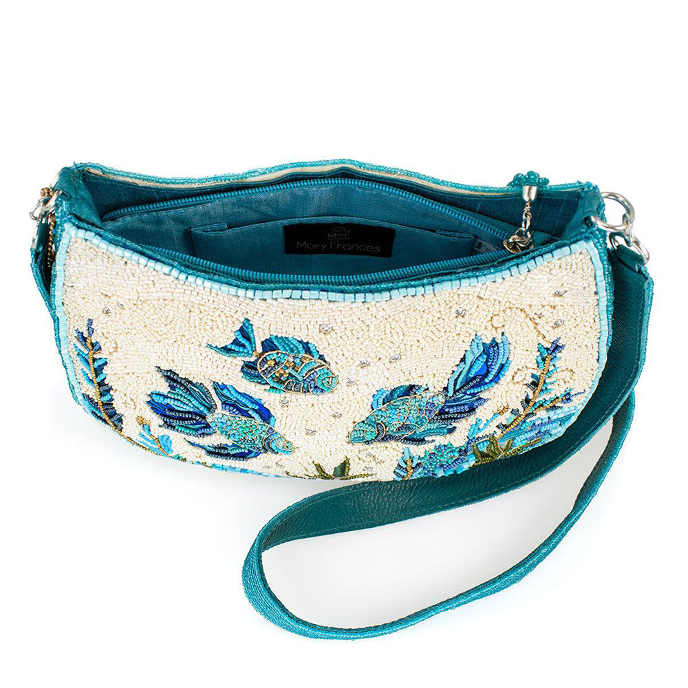 Fish Harmony Crossbody Handbag by Mary Frances image 4