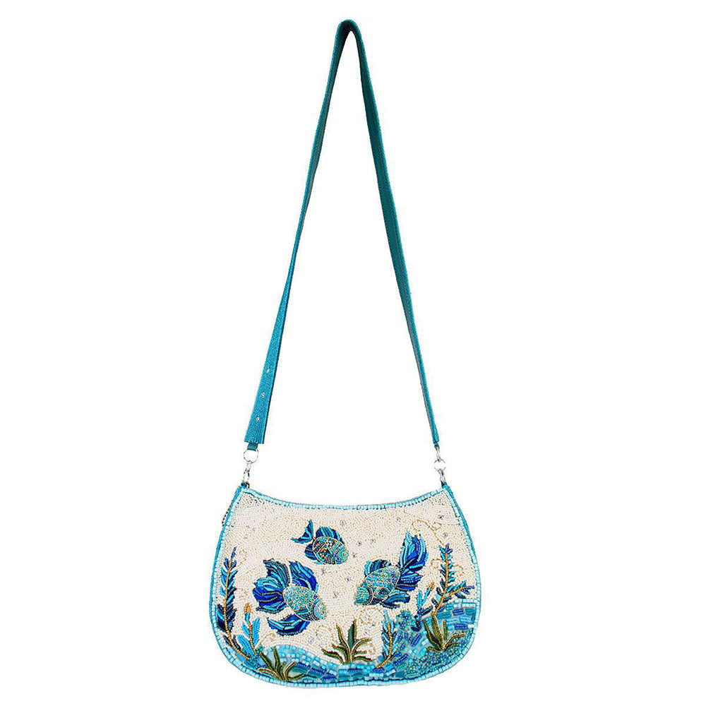 Fish Harmony Crossbody Handbag by Mary Frances image 5