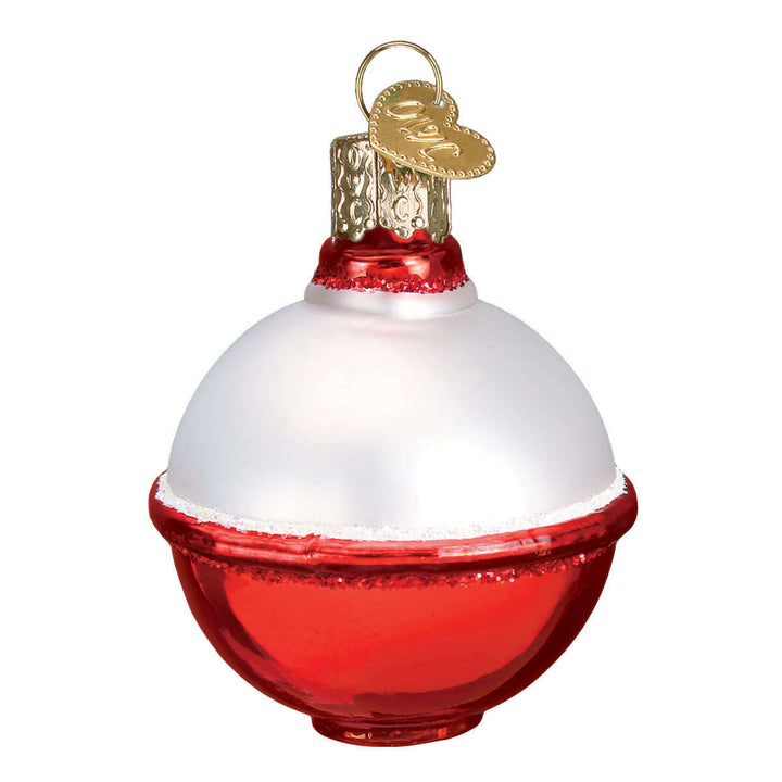 Old World Christmas Fishing Bobber Blown Glass Ornament
