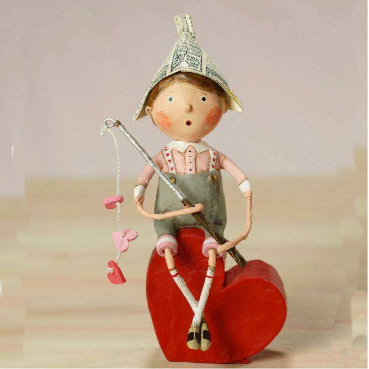 Fishing for Love Lori Mitchell Collectible Figurine - Quirks!