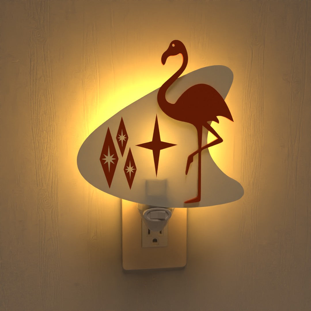 Cosmic Flamingo Night Light