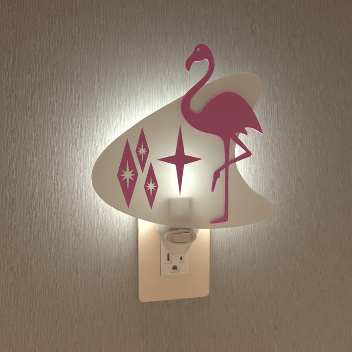 Cosmic Flamingo Night Light