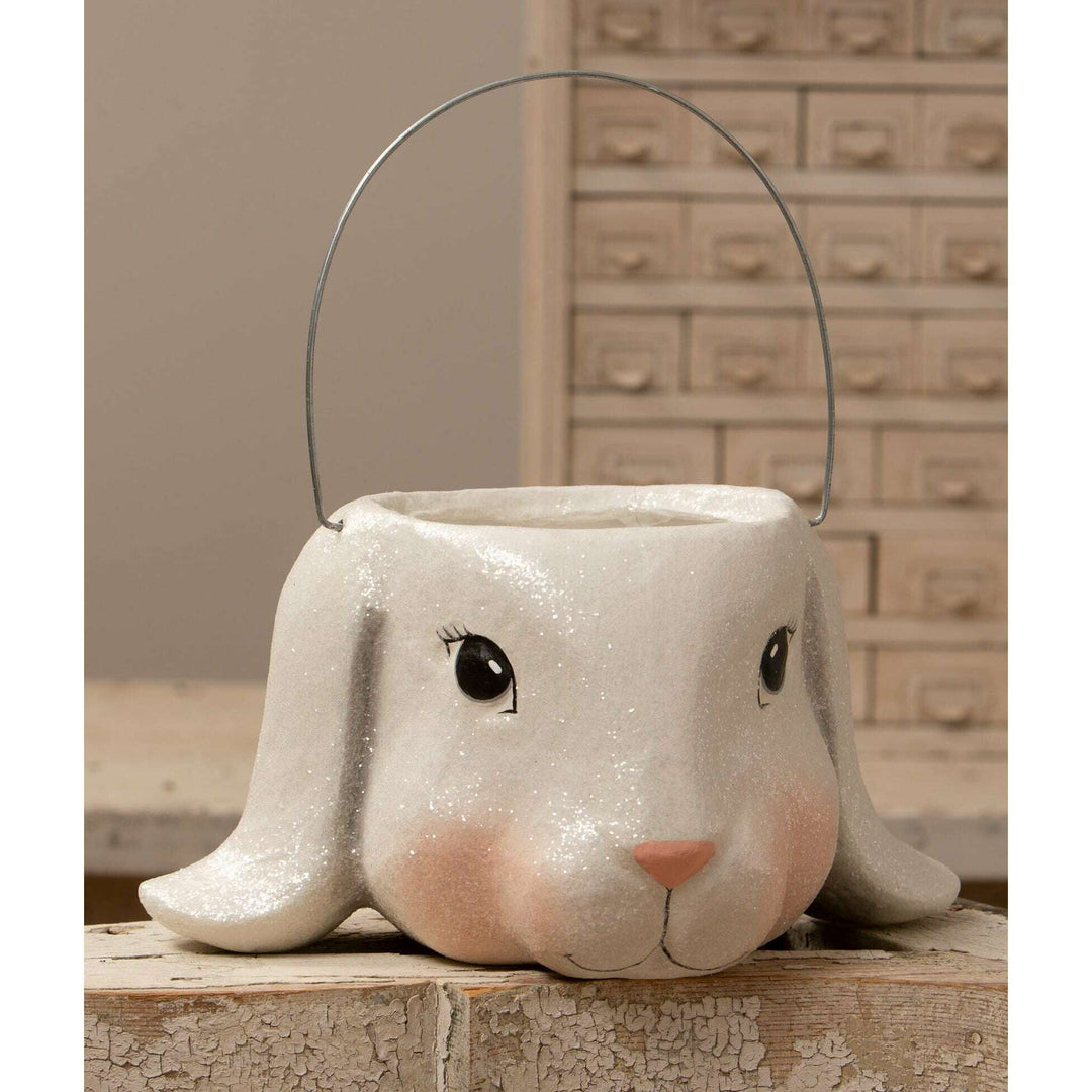 Floppy Ear Bunny Bucket Lg by Bethany Lowe Designs, image 4