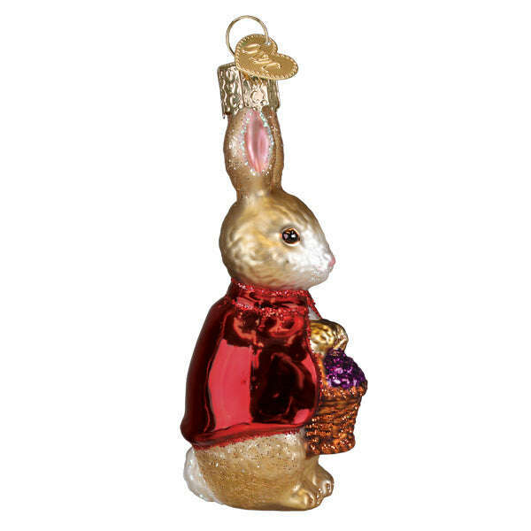 Old World Christmas Flopsy Blown Glass Ornament